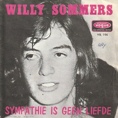 Willy Sommers - Sympathie is geen liefde + Donna Donna (Vinylsingle)