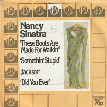 Nancy Sinatra - These boots are made for walkin' (EP) (Vinylsingle)