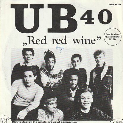 UB 40 - Red red wine + Sufferin' (Vinylsingle)