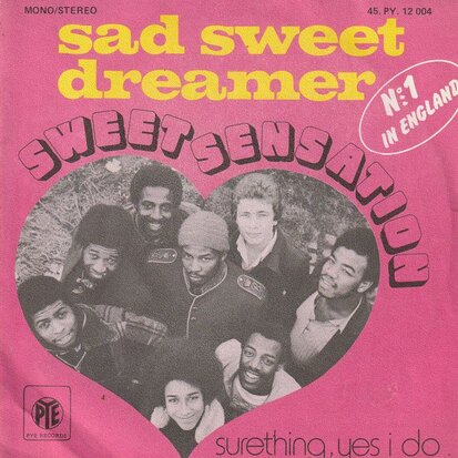 Sweet Sensation - Sad sweet dreamer + Surething. yes i do (Vinylsingle)