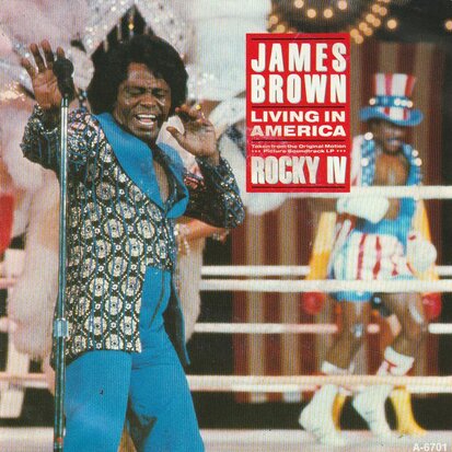 James Brown - Living in America + Vince Dicola (Vinylsingle)