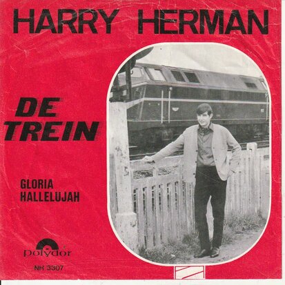 Harry Herman - De Trein + Gloria, Hallelujah (Vinylsingle)