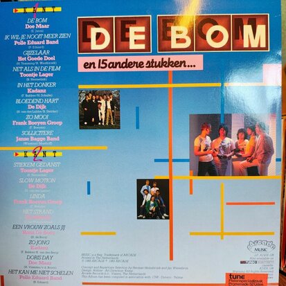 Various - De Bom en 15 andere stukken (Vinyl LP)