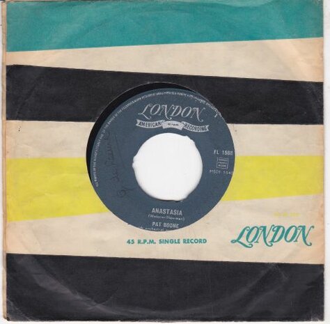 Pat Boone - Anastasia + Don't forbid me (Vinylsingle)