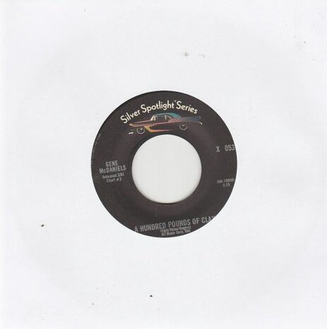 Gene McDaniels - A hundred pounds of clay + Tower of stenght (Vinylsingle)