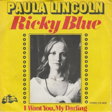 Paula Lincoln - Ricky Blue + I Want You My Darling (Vinylsingle)