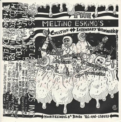 The Freaking Farmer Boys / The Melting Eskimo's - Thank God I'm A Freaking Farmer Boy (EP) (Vinylsingle)