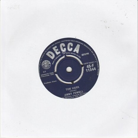 Jimmy Powell - Tom Hark + Dance Her By Me (Vinylsingle)