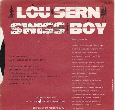 Lou Sern - Swiss Boy + (instr) (Vinylsingle)