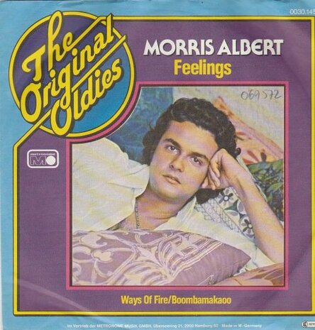 Morris Albert - Feelings + Ways of fire (Vinylsingle)