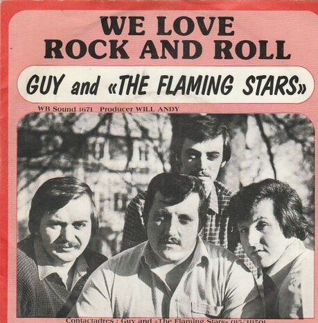 Guy and the Flaming Stars - Here Is My Heart + We Love Rock And Roll (Vinylsingle)