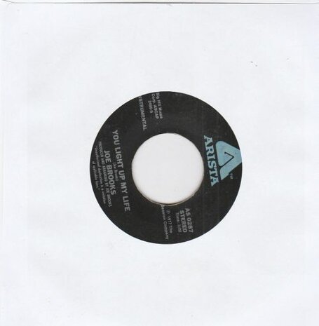 Joe Brooks - You light up my life + (instr.) (Vinylsingle)