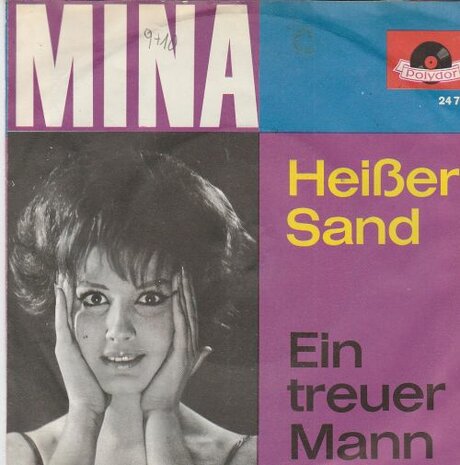 Mina - Heisser sand + Ein treuer mann (Vinylsingle)