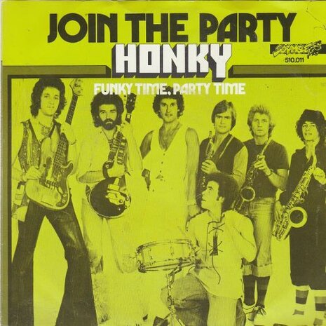 Honky - Join The Party + Funky Time, Party Time (Vinylsingle)