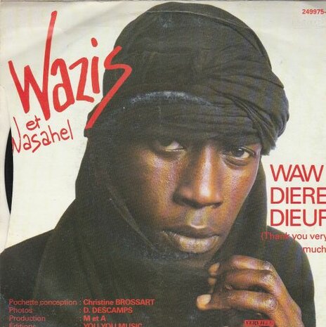 Wazis - Airport Love Story + Waw Diere Dieuf  (Vinylsingle)