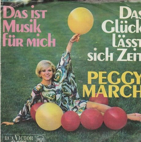 Peggy March - Das ist musik fur mich + Das gluck lasst sich zeit (Vinylsingle)