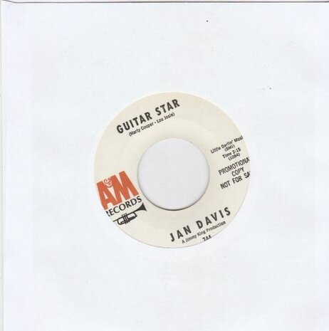 Jan Davis - The Unwanted + Guitar Star (Vinylsingle)