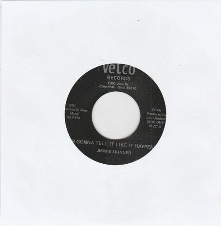 Jimmie Skinner - I'm Gonna Tell It Like It Happened + Rambling Blues (Vinylsingle)