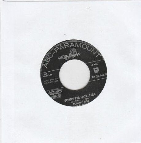 Tommy Roe - Everybody + Sorry, I'm late Lisa (Vinylsingle)