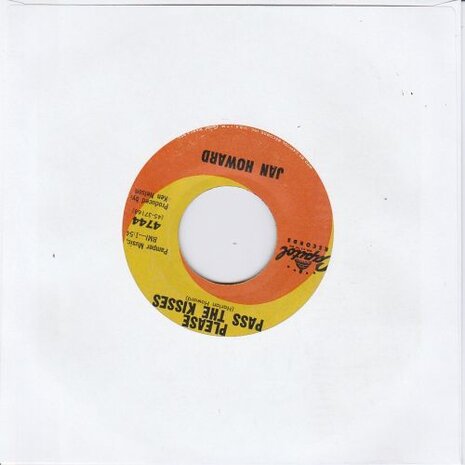 Jan Howard - Tomorrow You Won't Even Know My Name + Please Pass The Kisses (Vinylsingle)