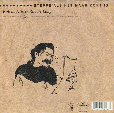 Martine Bijl - Vanmorgen vloog ze nog + Steppe + Als het. (Vinylsingle)