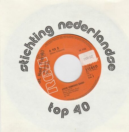 Steve Gibbons - A To Z + British Rock And Roll (Vinylsingle)