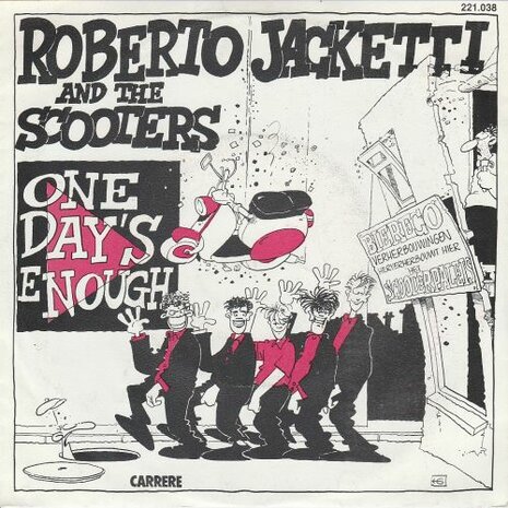 Roberto Jacketti - One day's enough + So fine (Vinylsingle)