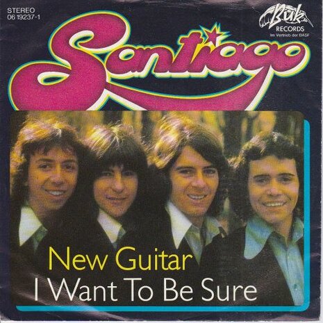 Santiago - New Guitar + I Want To Be Sure (Vinylsingle)