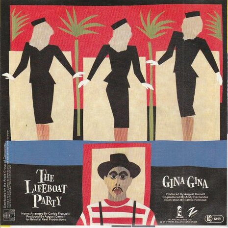 Kid Creole & the Coconuts - The lifeboat party + Gina gina (Vinylsingle)