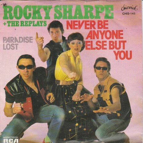 Rocky Sharpe - Never be anyone else but you + Paradise lost (Vinylsingle)