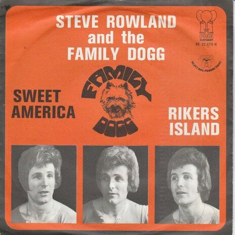 Steve Rowland & Family Dogg - Sweet America + Rikers Island (Vinylsingle)