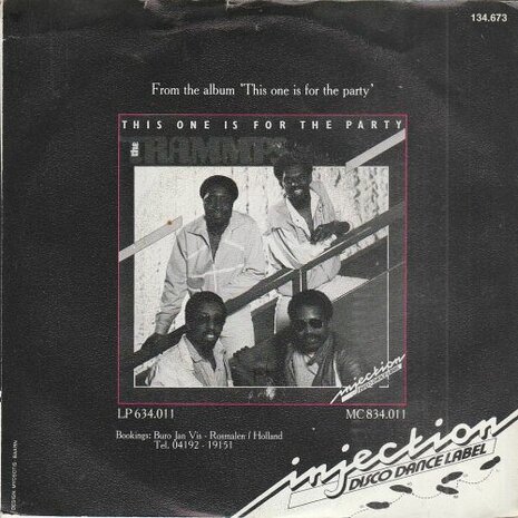 Trammps - I will be here for you + Shine a light (Vinylsingle)