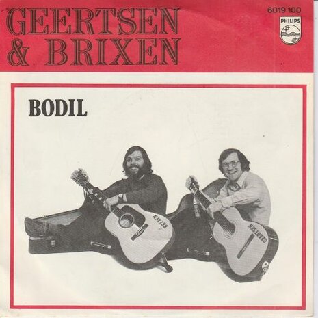 Geertsen & Brixen - Bodil + Det Lille Tog (Vinylsingle)