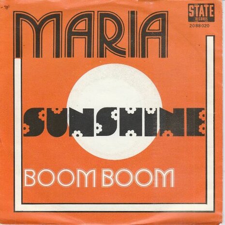 Sunshine - Boom Boom + Maria (Vinylsingle)