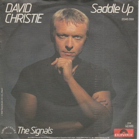 David Christie - Saddle up + The signals (Vinylsingle)