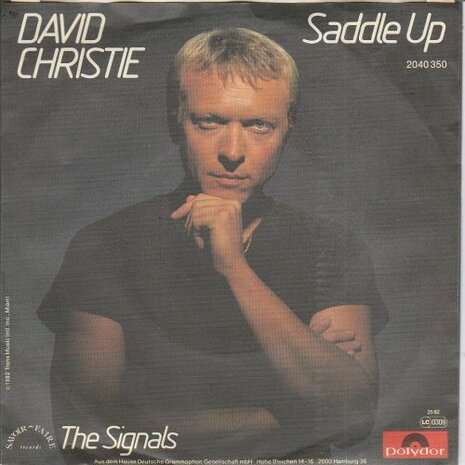 David Christie - Saddle up + The signals (Vinylsingle)