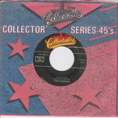 The Embers / Bob & Earl - Solitaire + Harlem Shuffle (Vinylsingle)