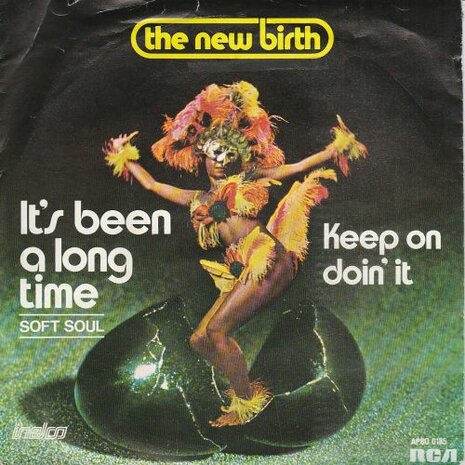 New Birth - It's been a long time + Keep on doin' it (Vinylsingle)