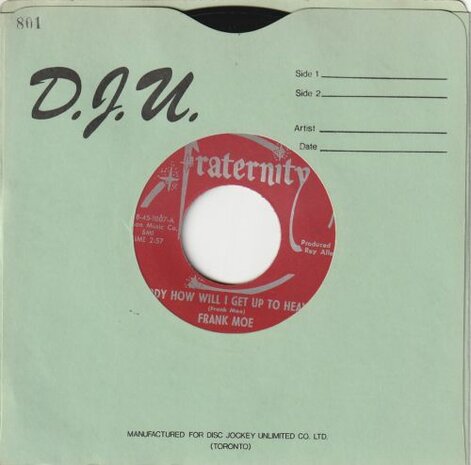 Frank Moe - Daddy how will I get up to heaven + Day dreams (Vinylsingle)