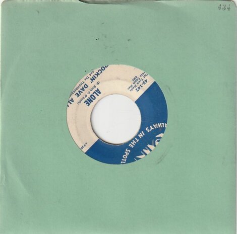 Rockin' Dave Allen - Walking Slowly + Alone (Vinylsingle)