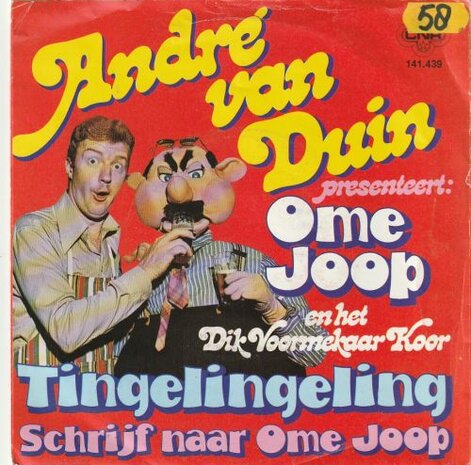 Andre van Duin - Tingelingeling + Schrijf naar Ome Joop (Vinylsingle)