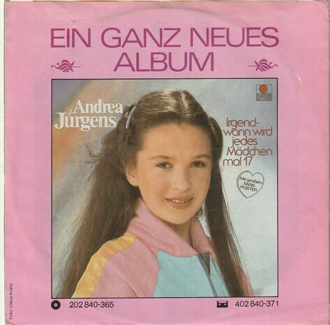 Andrea Jurgens - Ich hab' heut' schon lampenfieber vor dem ersten kuss + Julie (Vinylsingle)