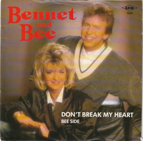 Bennet & Bee - Don't break my heart + Bee Side (Vinylsingle)