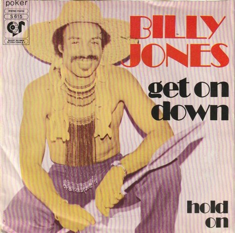 Billy Jones - Get On Down + Hold On (Vinylsingle)