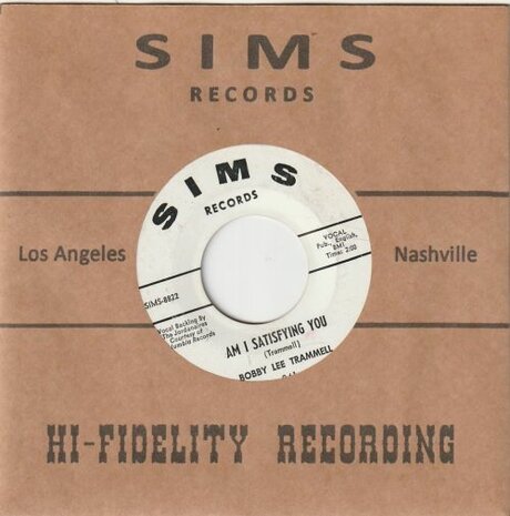 Bobby Lee Trammell - I Tried + Am I Satisfying You (Vinylsingle)