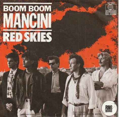 Boom Boom Mancini - Red skies + Viva Zapata! (Vinylsingle)