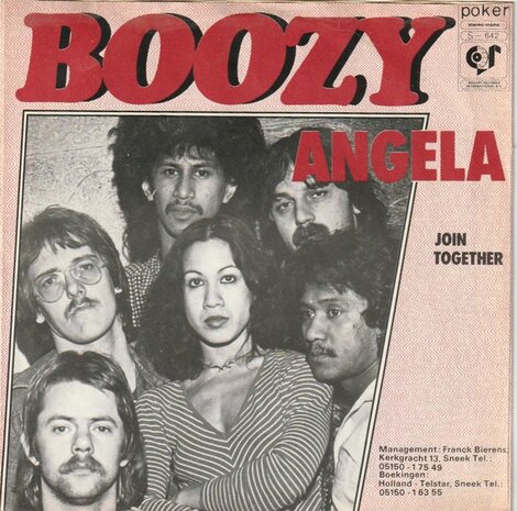 Boozy - Angela + Join Together (Vinylsingle)