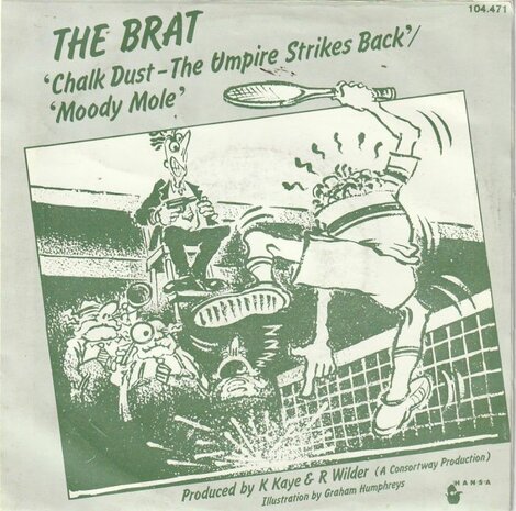 Brat - Chalk dust + Moody mole (Vinylsingle)