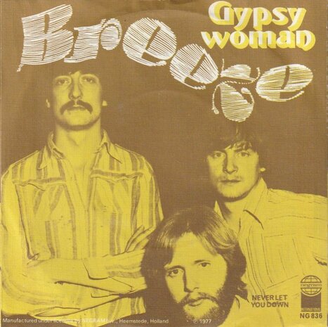 Breeze - Gypsy woman + Never let you down (Vinylsingle)