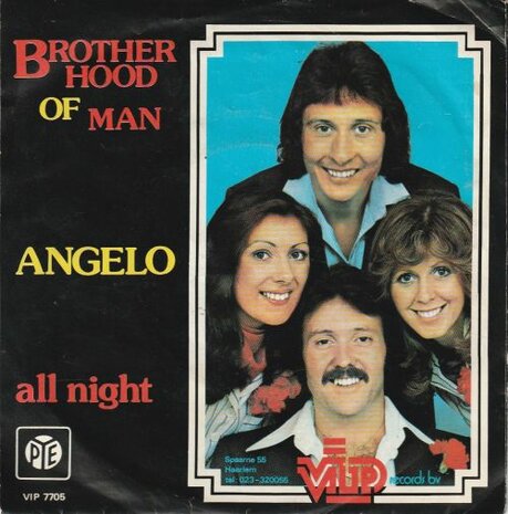 Brotherhood of Man - Angelo + All Night (Vinylsingle)